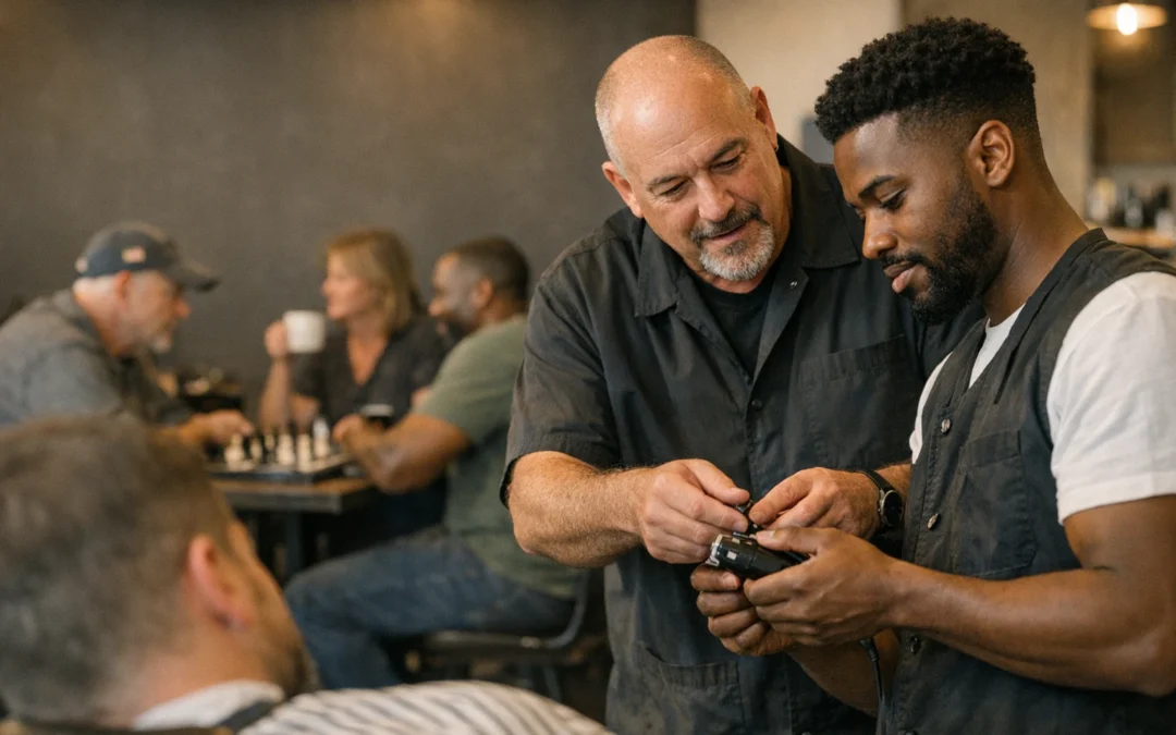 Barbershop culture Texas third place Career Schools of Texas